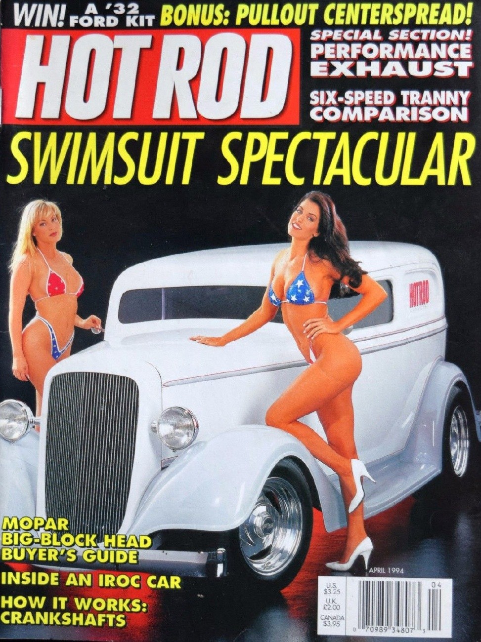 HOT ROD 1994 APR HOT SWIMSUITS COOL DRIVERS IROC 1990 1999